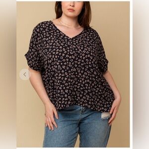 Gilli Leopard Print Blouse